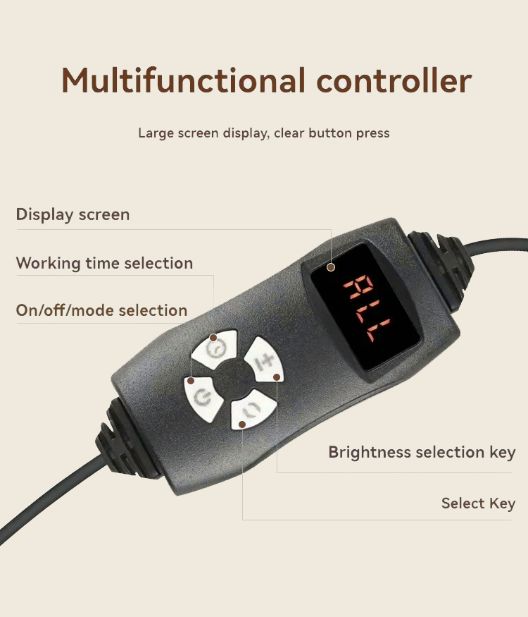 RECOVRY LAMP - Adjustable Red Light Therapy Panel – Muscle Recovery & Anti-Aging Solution